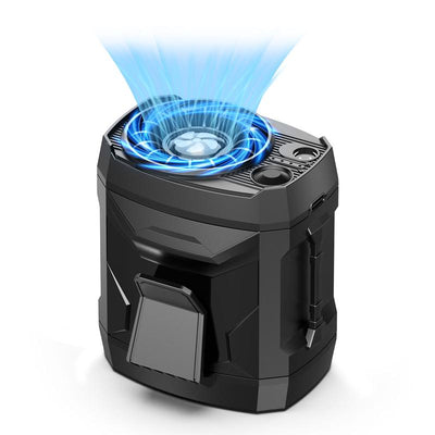Ultimate Mother's Day Gift: E-Lentorgi Portable Waist Fan - 4 Speed Rechargeable, Hands-Free Design for Outdoor Comfort!